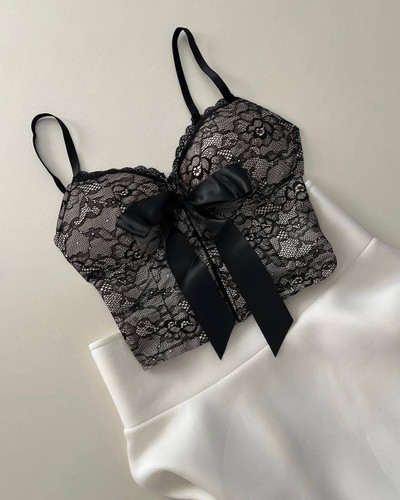 کراپ دخترانه کاپ دار مجلسی اروپایی فری سایز