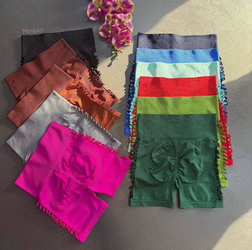 شورتک باشگاهی بغل زاپ کمرگنی پشت چین گرم بالا